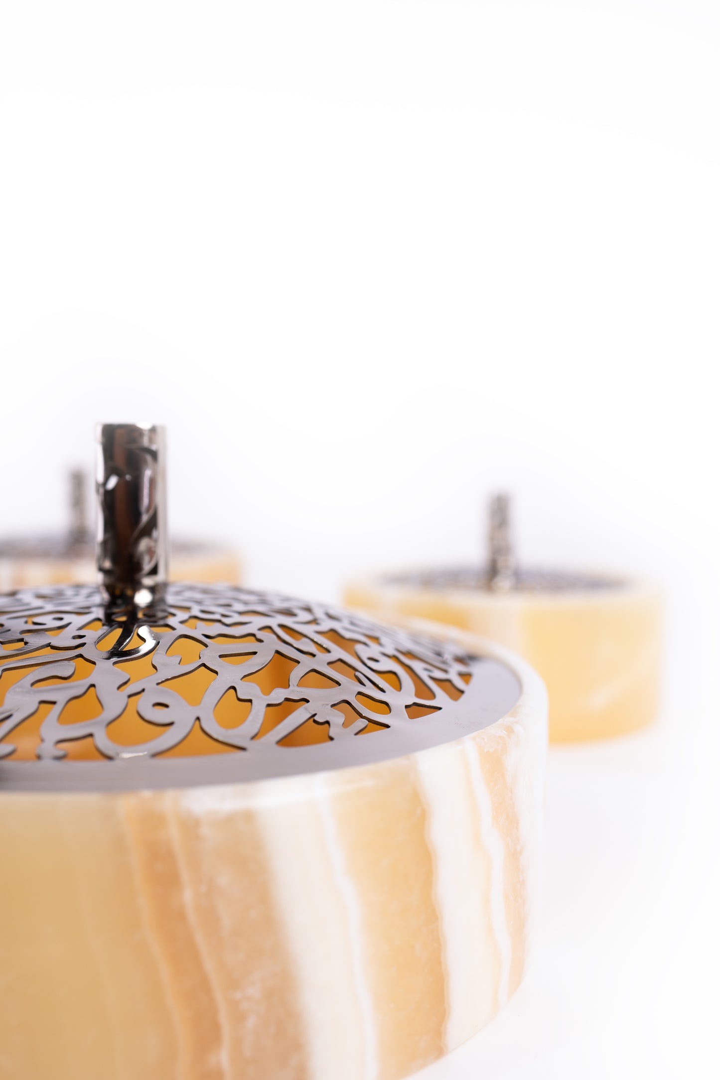 Alabaster Calligraphy Jar